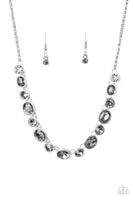 Paparazzi Girls Gotta Glow Necklace Silver