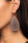 Paparazzi Artisan Adornment Earrings Copper
