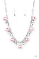 Paparazzi Galactic Gala Necklace Pink