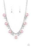 Paparazzi Galactic Gala Necklace Pink