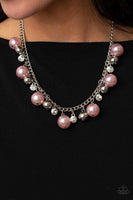 Paparazzi Galactic Gala Necklace Pink