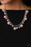 Paparazzi Galactic Gala Necklace Pink