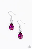 Paparazzi 5th Avenue Fireworks Earrings Pink