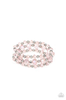 Paparazzi Eiffel Tower Tryst Bracelet Pink