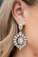 Paparazzi My Good LUXE Charm Earrings White