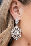 Paparazzi My Good LUXE Charm Earrings White