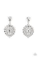 Paparazzi My Good LUXE Charm Earrings White