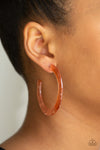 Paparazzi HAUTE Tamale Earrings Copper - Glitz By Lisa 