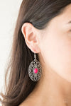 Paparazzi Really Whimsy Earrings Pink - Glitz By Lisa 