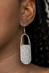Paparazzi Resort Relic Earrings Silver