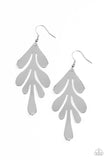 Paparazzi A FROND Farewell Earrings Silver