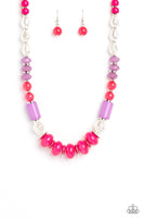 Paparazzi A SHEEN Slate Necklace Pink