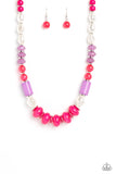 Paparazzi A SHEEN Slate Necklace Pink