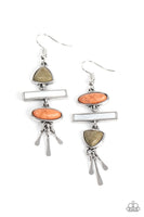 Paparazzi Adventurously Artisan Earrings Multi