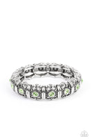 Paparazzi Ageless Glow Bracelet Green