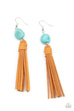 Paparazzi All-Natural Allure Earrings Blue