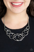 Paparazzi All Around Radiance Necklace Silver