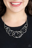 Paparazzi All Around Radiance Necklace Silver