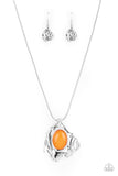 Paparazzi Amazon Amulet Necklace Orange