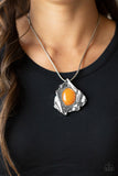 Paparazzi Amazon Amulet Necklace Orange