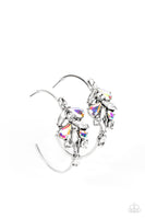 Paparazzi Arctic Attitude Earrings Multi (Iridescent)