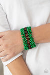 Paparazzi Bali Beach Retreat Bracelet Green