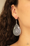 Paparazzi Banquet Bling Earrings White - Glitz By Lisa 