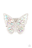 Paparazzi Bright-Eyed Butterfly Ring Multi