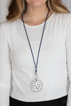 Paparazzi CORD-inated Effort Necklace Blue
