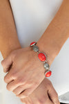 Paparazzi Cactus Country Bracelet Red