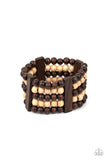 Paparazzi Caribbean Catwalk Bracelet Brown