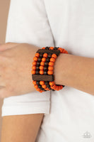 Paparazzi Caribbean Catwalk Bracelet Orange