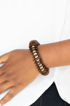 Paparazzi Caribbean Reefs Bracelet Brown