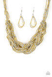 Paparazzi City Catwalk Necklace Gold