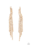 Paparazzi Cosmic Candescence Earrings Gold