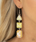 Paparazzi Cosmic Culture Earrings Yellow