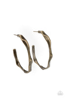 Paparazzi Coveted Curves Earrings Brass