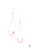Paparazzi Crystal Crowns Earrings Pink
