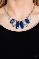 Paparazzi Crystallized Couture Necklace Blue