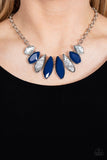 Paparazzi Crystallized Couture Necklace Blue