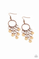 Paparazzi Cyber Chime Earrings Multi