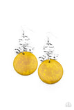 Paparazzi Diva Of My Domain Earrings Yellow