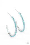 Paparazzi Dont Think Twice Earrings Blue