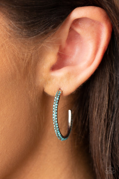 Paparazzi Dont Think Twice Earrings Blue