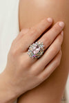 Paparazzi Dynamic Diadem Ring Pink (Iridescent)