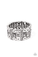 Paparazzi Dynamically Diverse Bracelet Silver