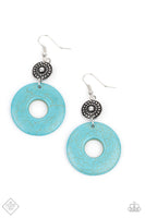 Paparazzi Earthy Epicenter Earrings Blue