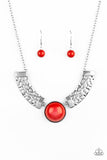 Paparazzi Egyptian Spell Necklace Orange