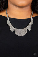 Paparazzi Empress Empire Necklace Silver