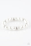 Paparazzi Exquisitely Elite Bracelet White